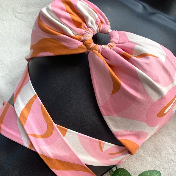 NWOT Princess Polly tie-waist strappy bandeau top - Picture 3 of 11